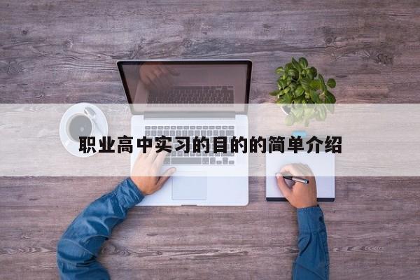 职业高中实习的目的的简单介绍