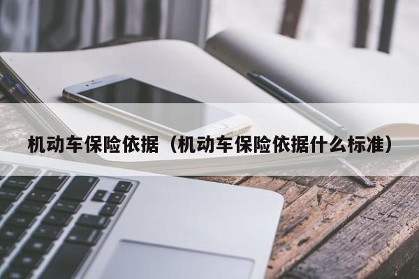 机动车保险依据（机动车保险依据什么标准）